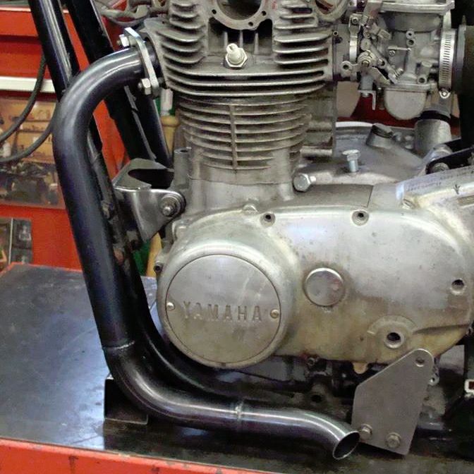 ヤマハ XS650 マフラー 