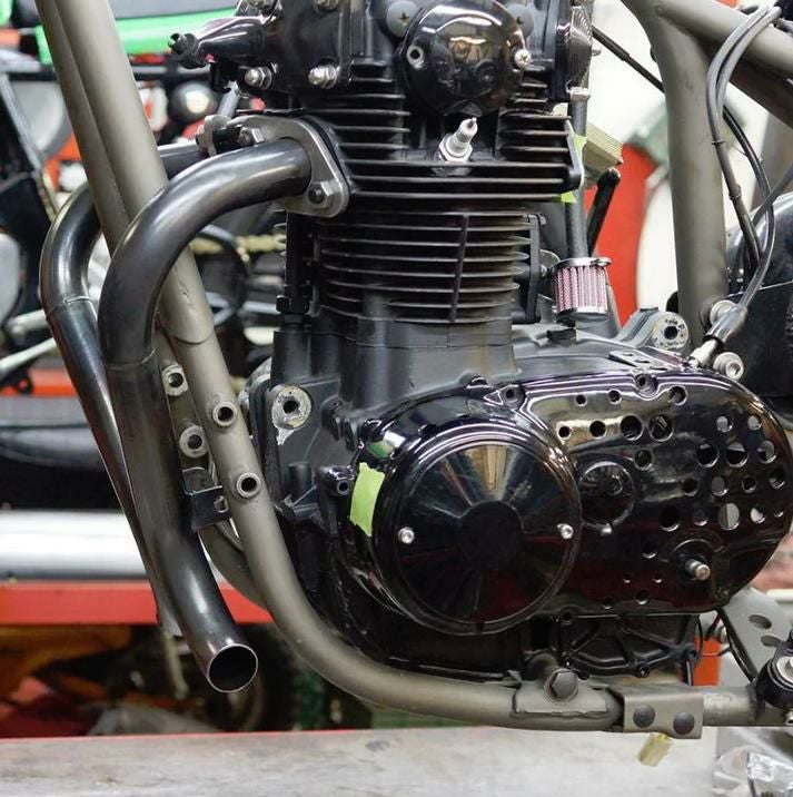 ヤマハ XS650 マフラー 