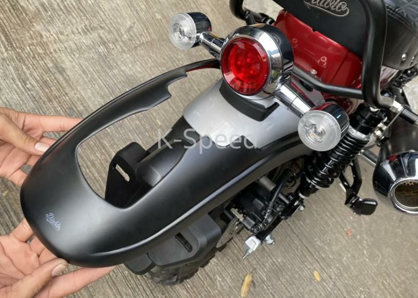 とまと リアフェンダー、タンクカバー、フロントフェンダー3点セット Dax 125 リアフェンダーカバー DX028 K-SPEED | バイクカスタムパーツ