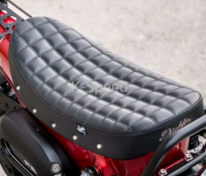 Dax 125 2.5cmローダウン シート 格子パターン DX006 K-SPEED | バイク