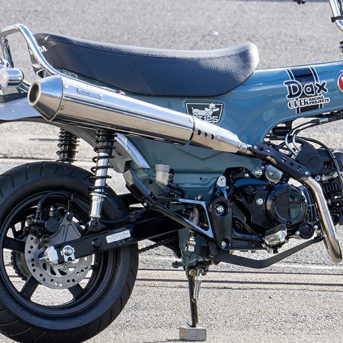 ホンダ DAX125 SSE メガホンアップマフラー (JMCA) OVER Racing