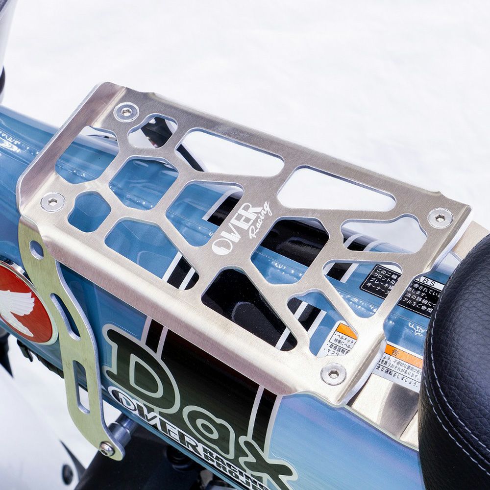ホンダ DAX125 フレームキャリア (シルバー) OVER Racing | バイク