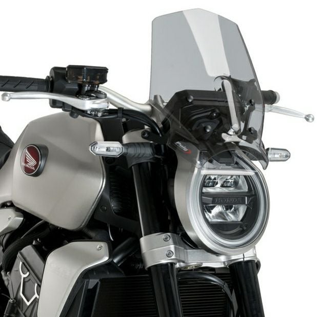 プーチ(Puig) スポーツスクリーン ダークスモーク CB650R/1000R 9748F