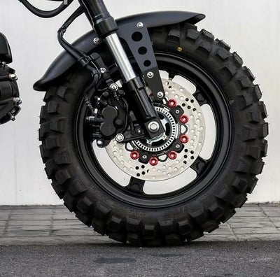 Dax 125 フロントフェンダー DX014 ブラック K-SPEED | バイクカスタム 