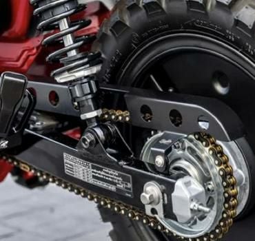 Dax 125 Diabolus スーパーローダウン リアサス (285mm) ＆フロント