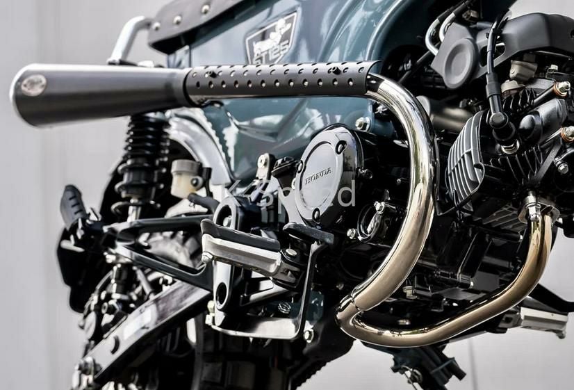 Dax 125 ステンレスマフラー DX009 K-SPEED | バイクカスタムパーツ