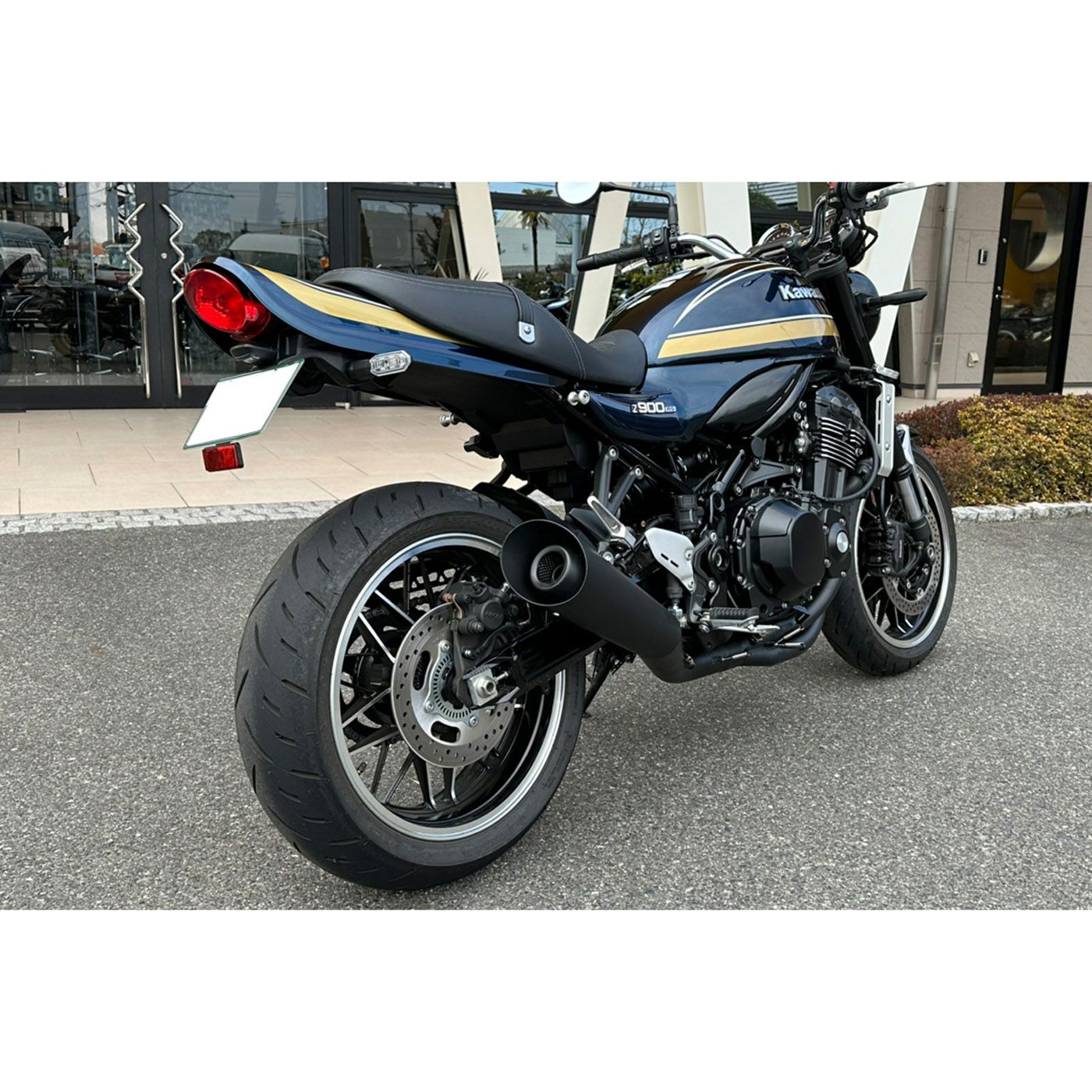 2018-2022 Z900RS/CAFE スラッシュメガホン フルエキゾーストマフラー