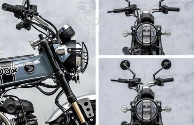 Dax 125 ハンドルキット DX041 シルバー K-SPEED | バイクカスタム