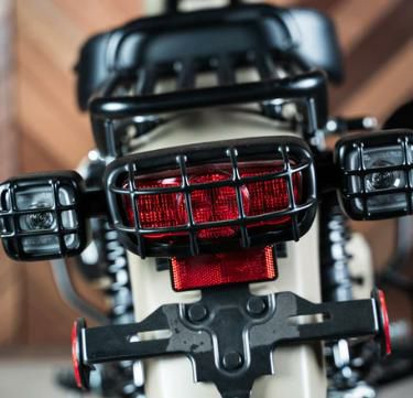 ホンダ CT125 ハンターカブ テールランプ ストーンガード メッキ