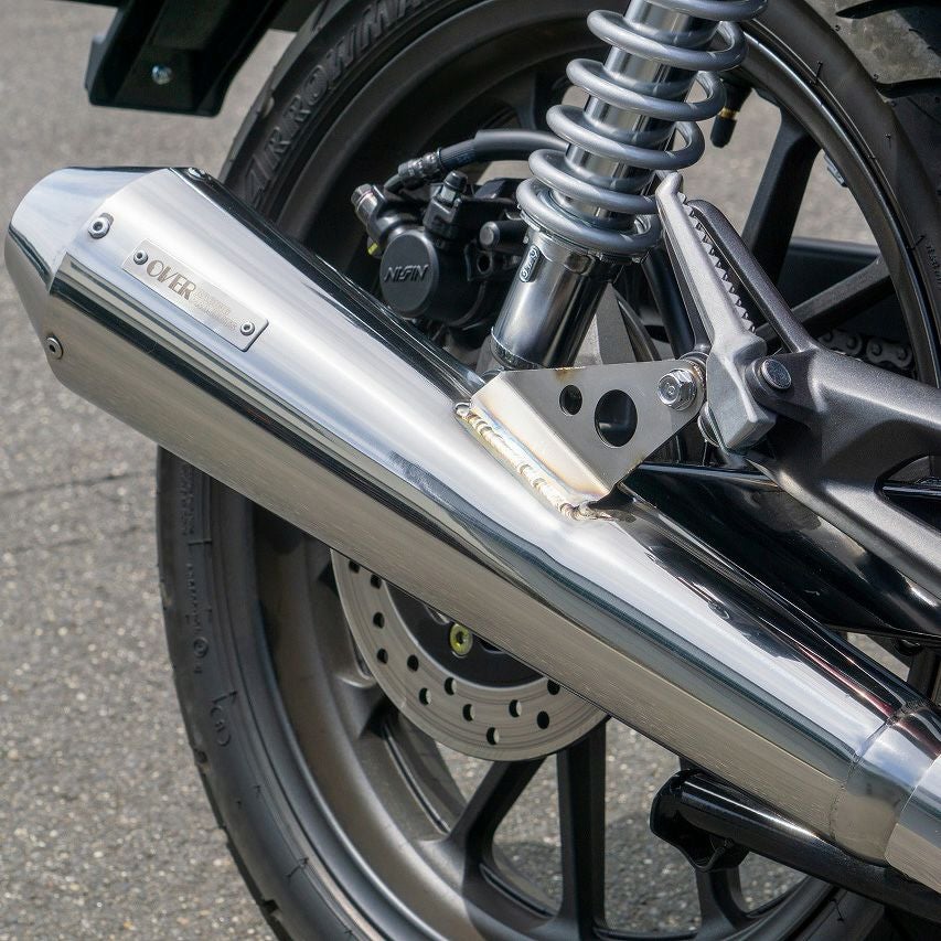 ホンダ GB350 SSメガホン スリップオンマフラー (JMCA) OVER Racing