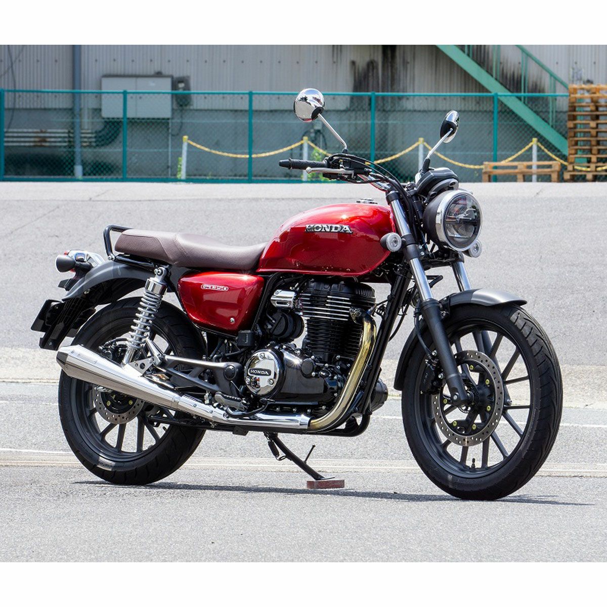 ホンダ GB350 SSメガホン スリップオンマフラー (JMCA) OVER Racing