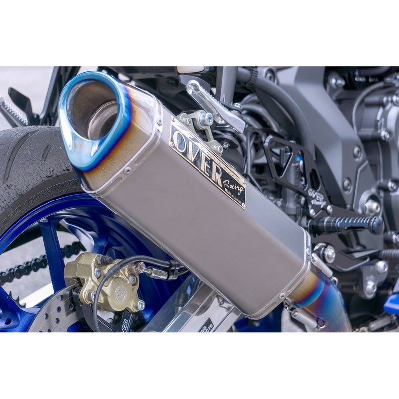 YZF-R7 TT-Frormula RS 2-1 チタン フルエキゾーストマフラー (JMCA 