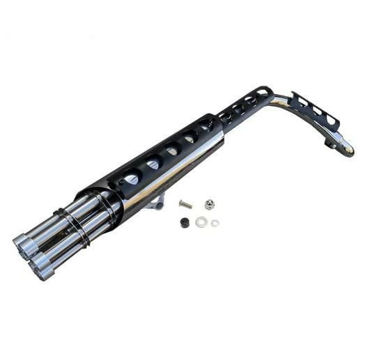 ハンターカブ CT125 コンバットマフラー マシンガンタイプ K-SPEED