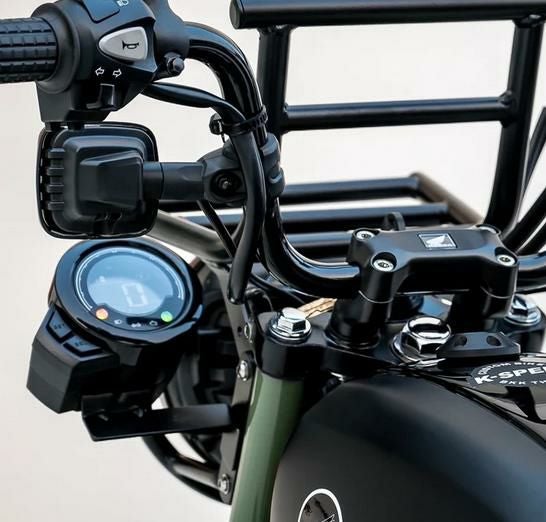 田さん専用　HONDAゴリラ　メーター付き純正フロントキャリア及びライトカバー ハンターカブ CT125 フロントキャリア/メーター移設ブラケットキット K