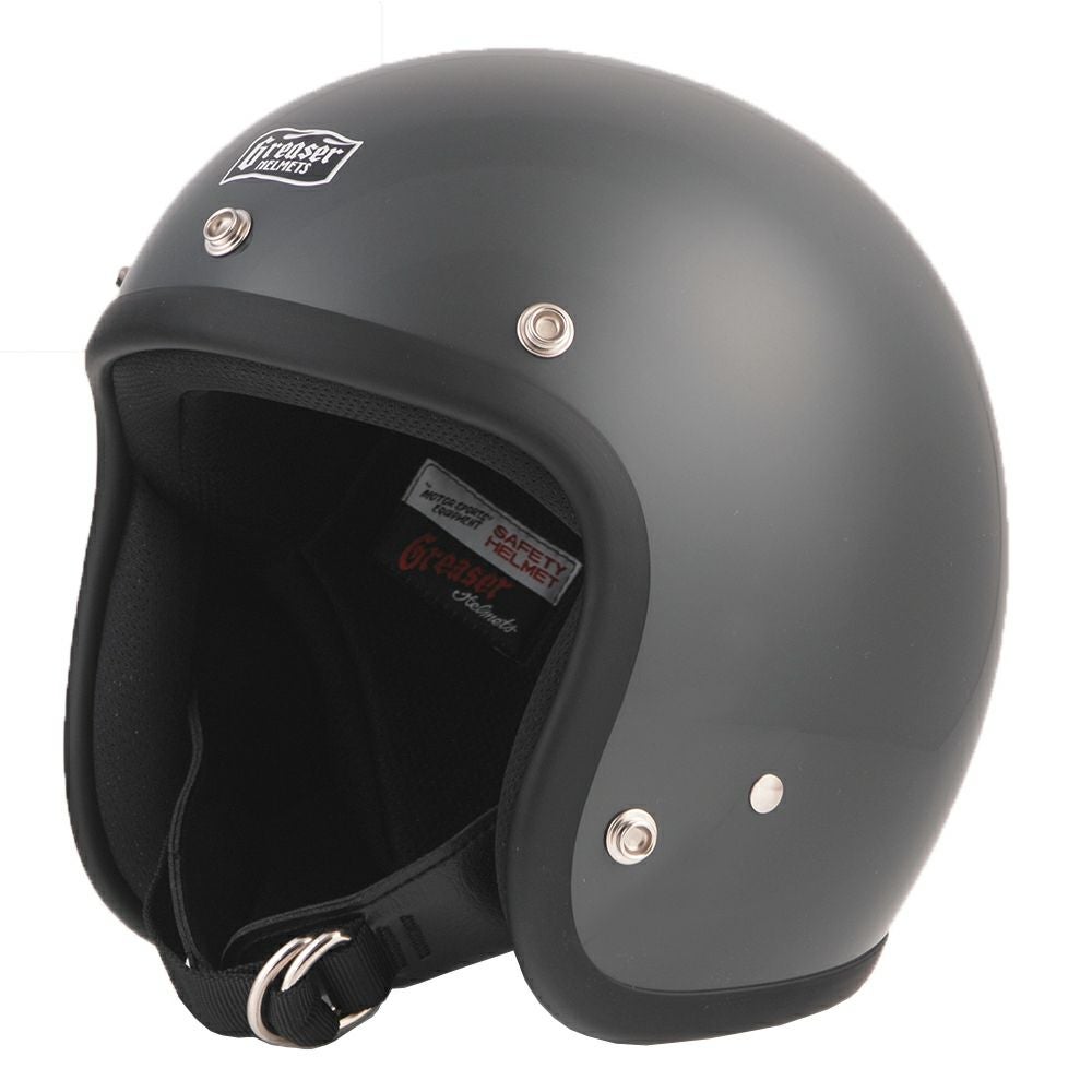 SHM Genuine ジェットヘルメット ガンシップグレー | バイクカスタム