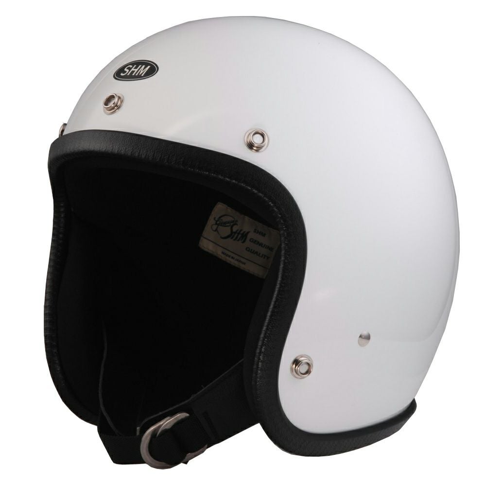 SHM Lot500 ガンシップグレー バイク ジェットヘルメット XL SHM ジェットヘルメット Lot-500（ガンシップグレー） サイズ XL