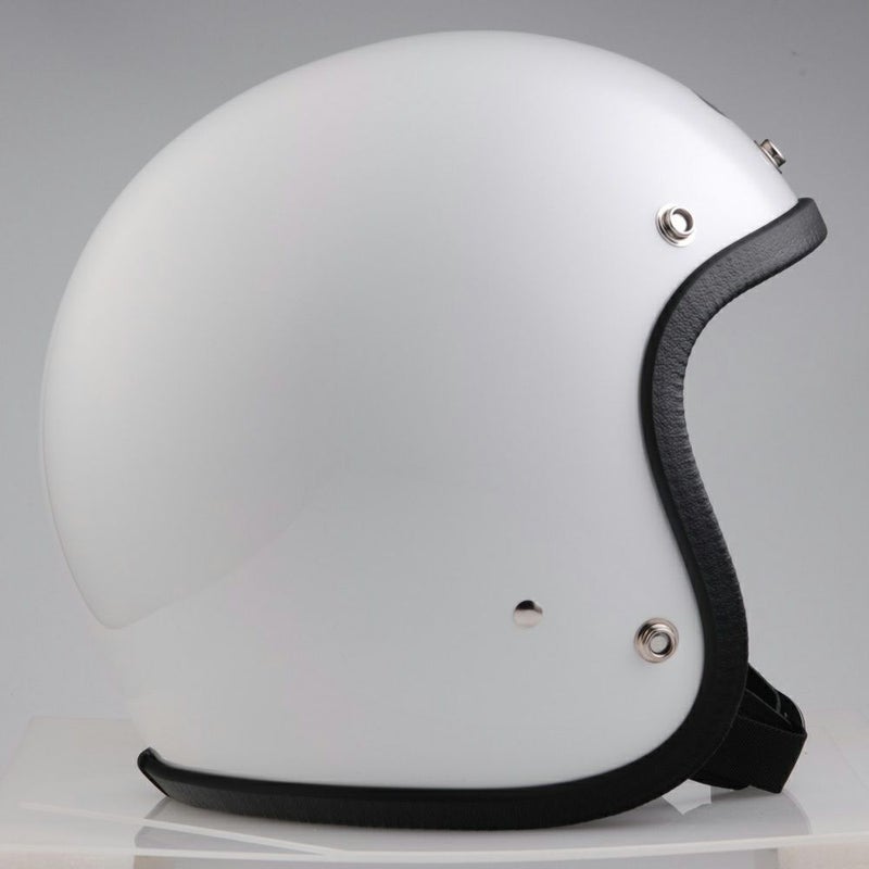 SHM Genuine ジェットヘルメット ホワイト | バイクカスタムパーツ専門 