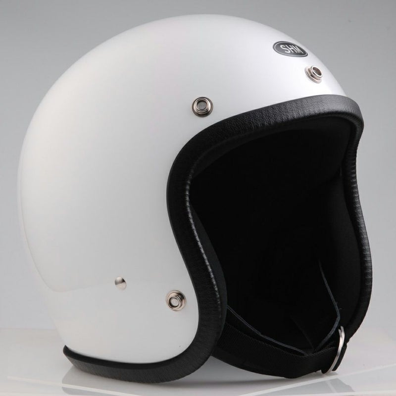 SHM Genuine ジェットヘルメット ホワイト | バイクカスタムパーツ専門 