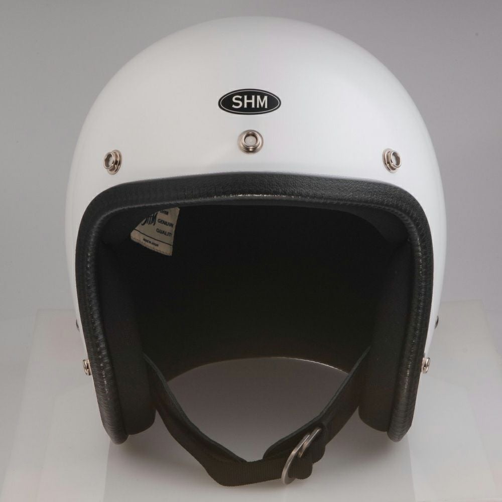 SHM Genuine ジェットヘルメット ホワイト | バイクカスタムパーツ専門