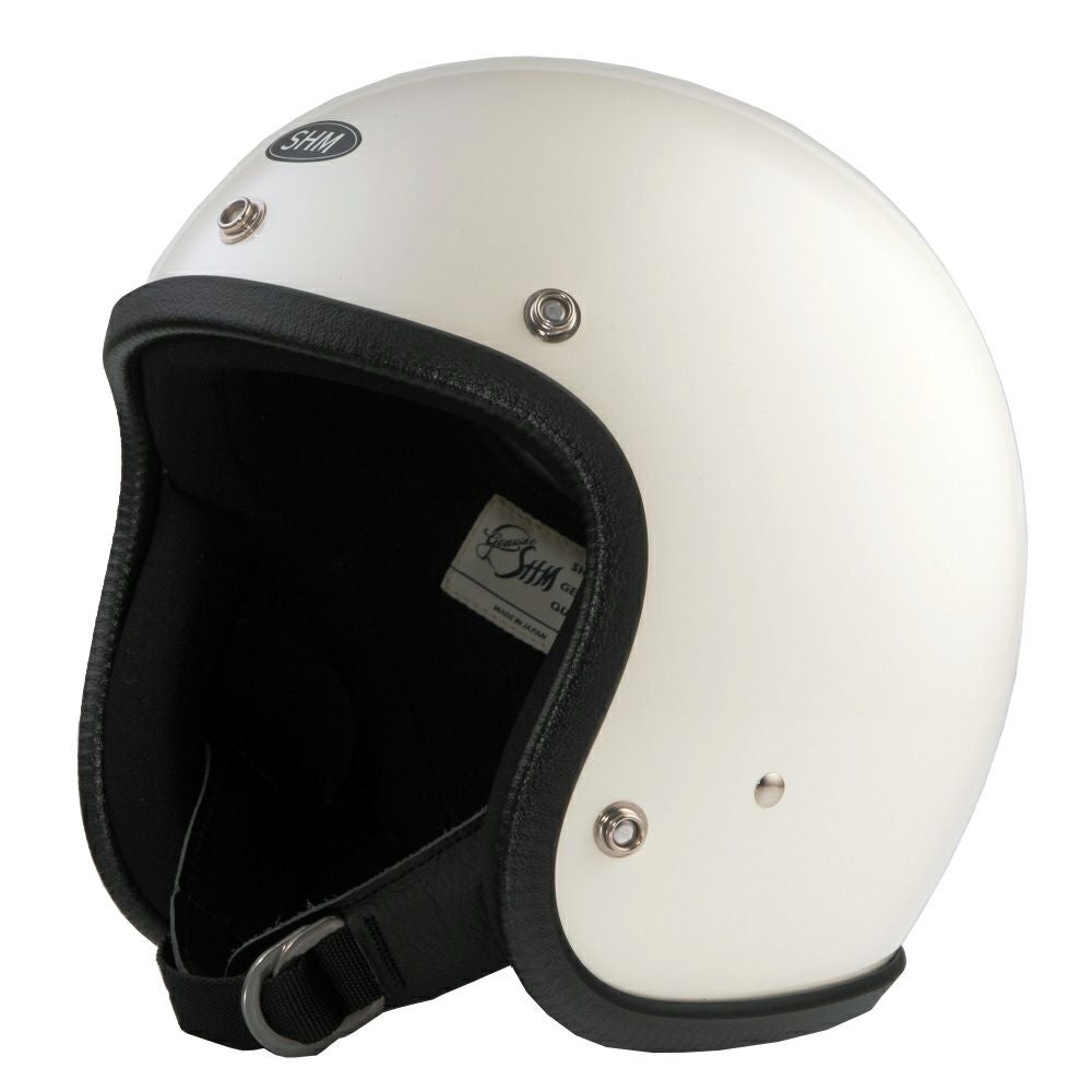 SHM Genuine ジェットヘルメット アイボリー | バイクカスタムパーツ SHM Genuine ジェットヘルメット アイボリー | バイクカスタムパーツ