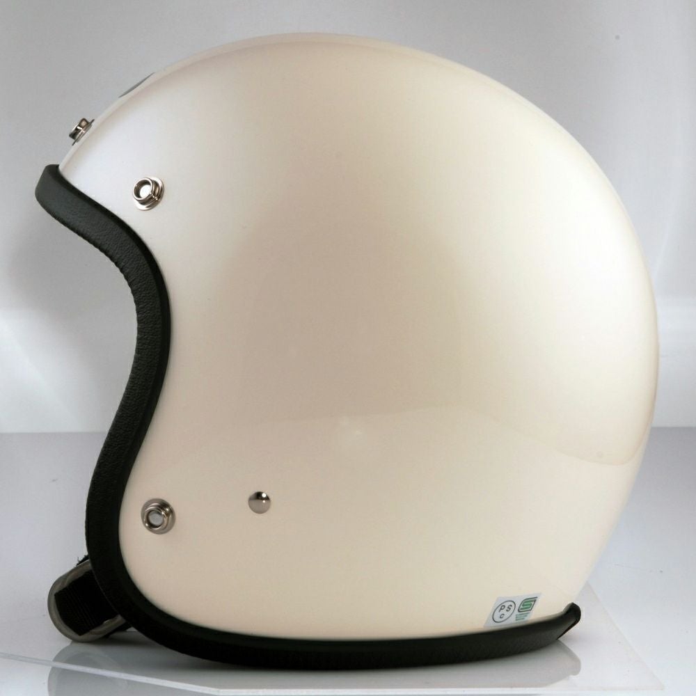 SHM Genuine ジェットヘルメット アイボリー | バイクカスタムパーツ