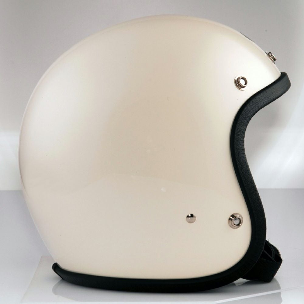 SHM Genuine ジェットヘルメット アイボリー | バイクカスタムパーツ
