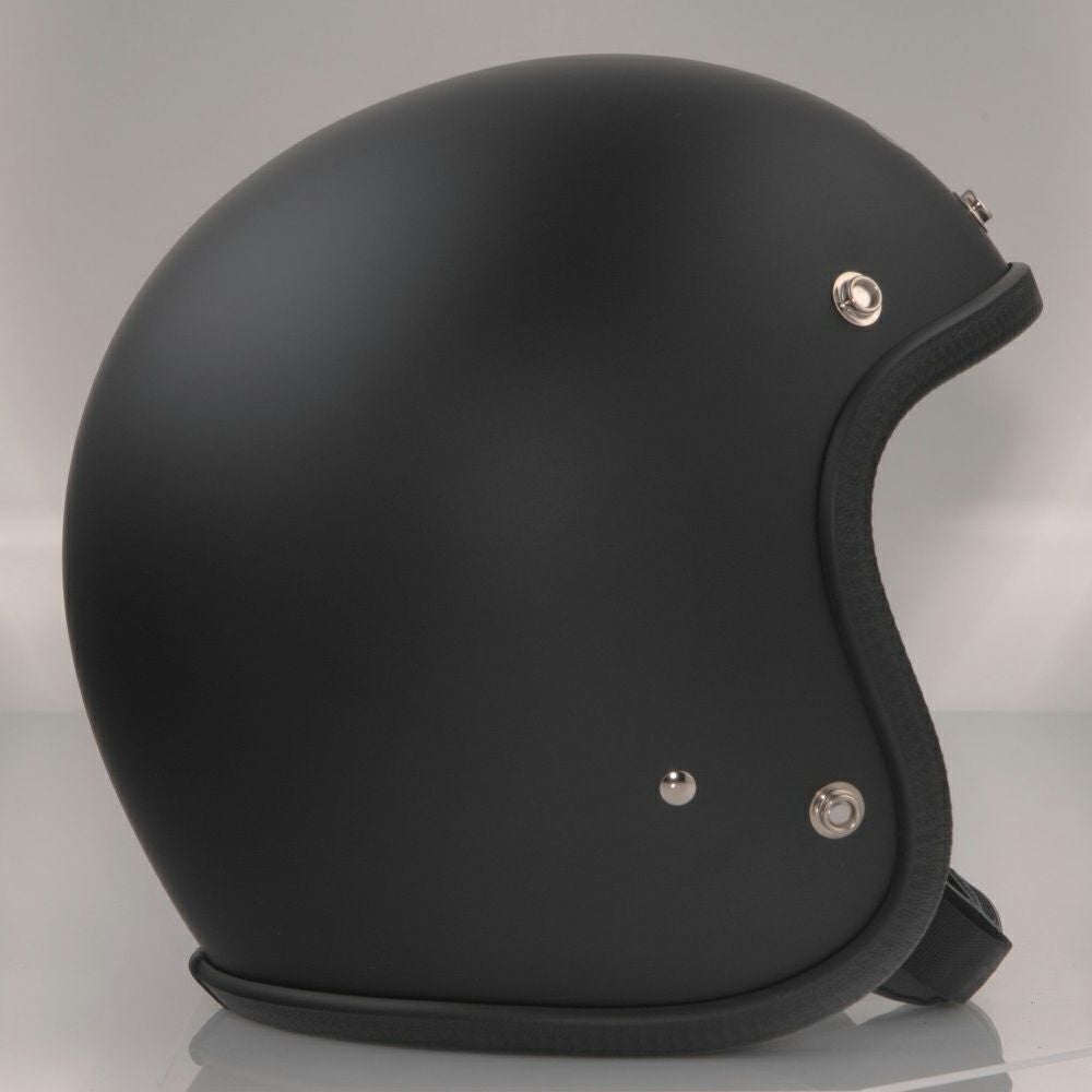 SHM Genuine ジェットヘルメット マットブラック | バイクカスタム