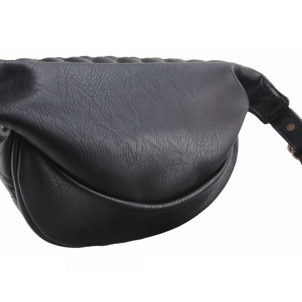 DIN マーケット ファニー パック ボディバッグ ネイビー_4