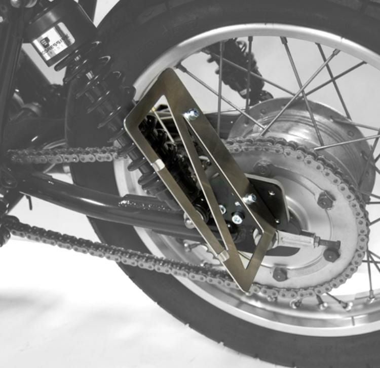 ヤマハ SR400/500 サイドナンバーキット Type2 モーターロック