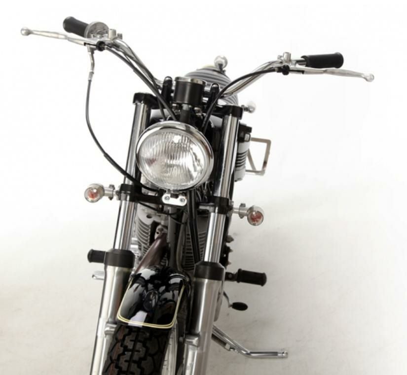 ヤマハ SR400/500 フロントウインカーステー モーターロック | バイク