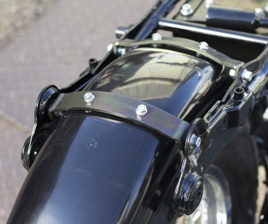 ヤマハ SR400/500 ショートボブフェンダー モーターロック | バイク