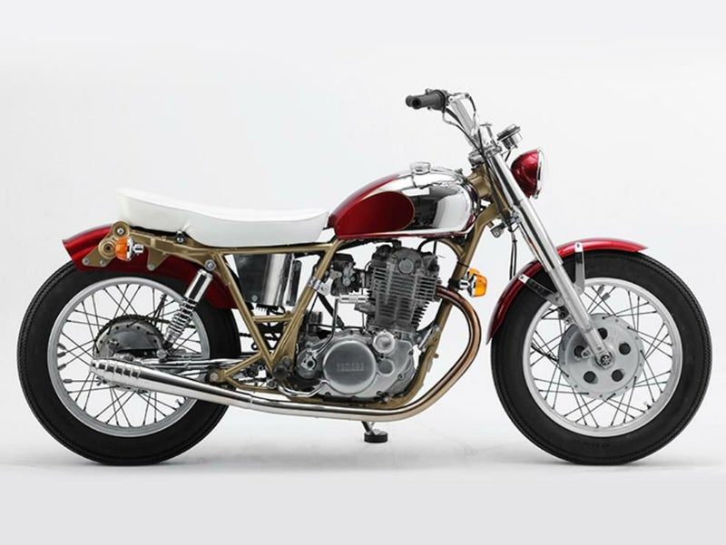 ヤマハ SR400/500 フロントフェンダー クローム モーターロック 