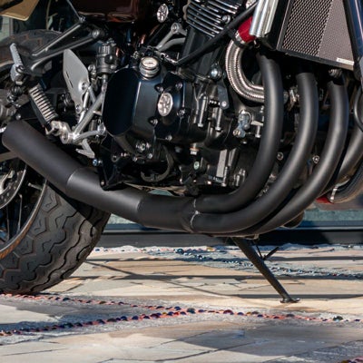 カワサキ Z900RS/CAFE 手曲げショート管集合マフラー(JMCA認証) アーキ 