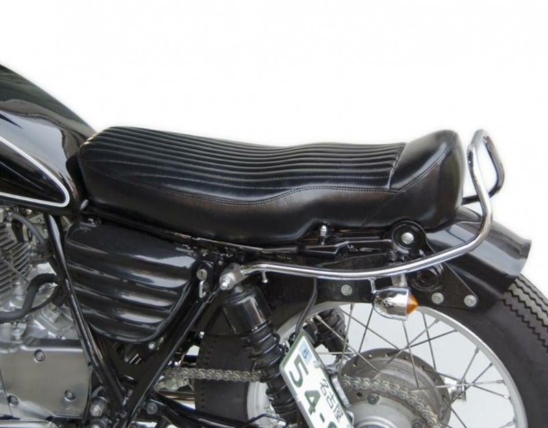 ヤマハ SR400/500 薄型ベーツタイプ TTシート ブラウン×ブラック 