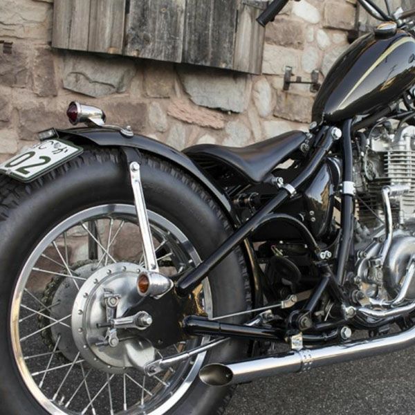 パーツ SR400 ヤマハ SR400/500 ハードテールキット モーターロック | バイク