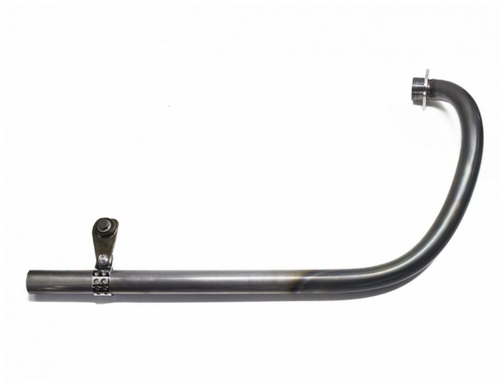 ヤマハ SR400/500 オールドスタイル手曲げマフラー ベアメタル