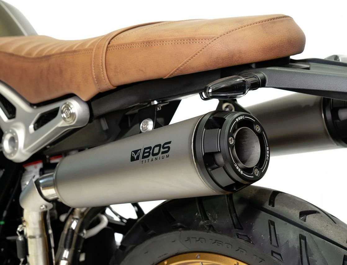 BMW RnineT 2021- SSEC GT 2 in 2 スリップオンマフラー ボス