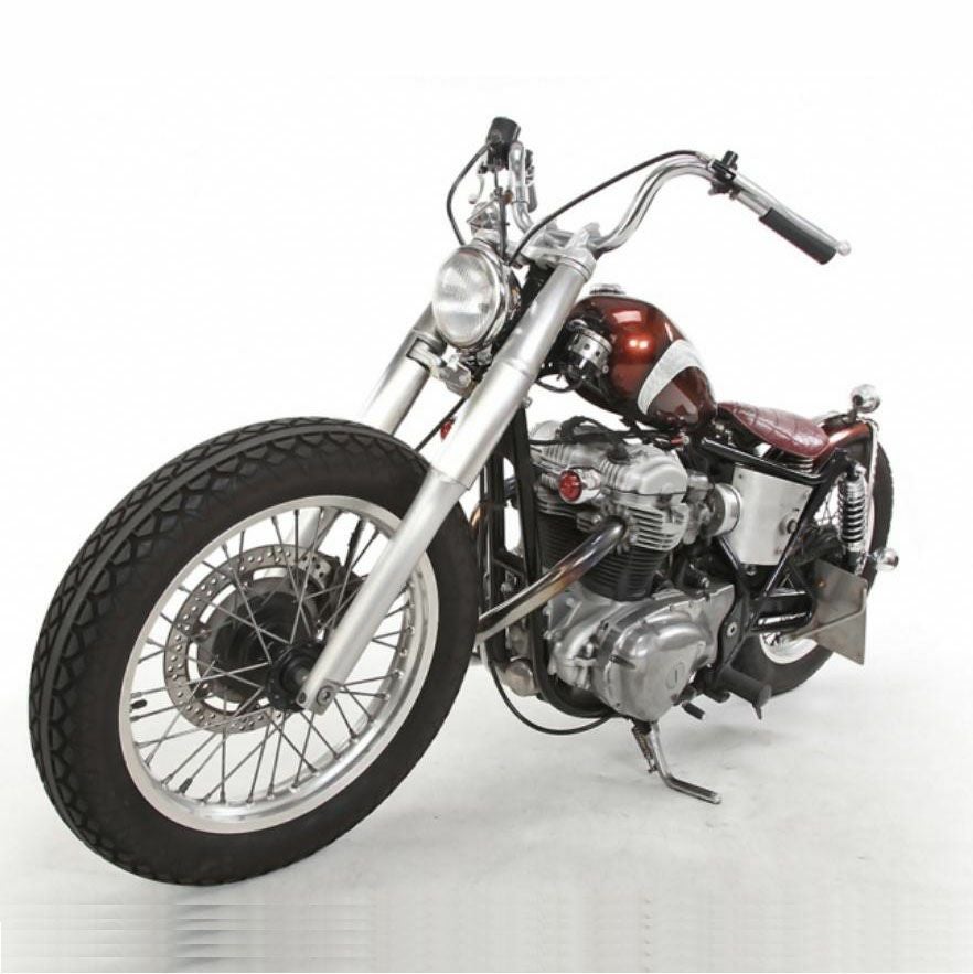 フロントフォークカバー　旧車　昭和　レトロ　川崎 カワサキ W650/400フロントフォークカバー モーターロック | バイク
