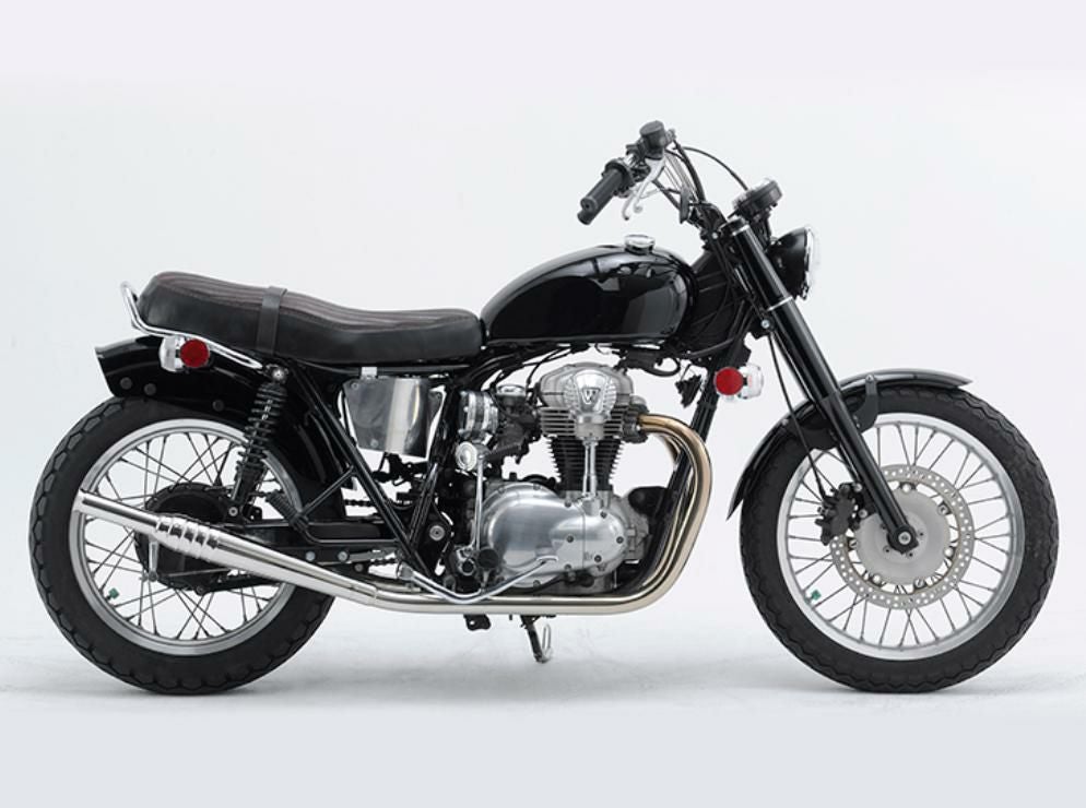 カワサキ W650/400 フロントフェンダー モーターロック | バイク