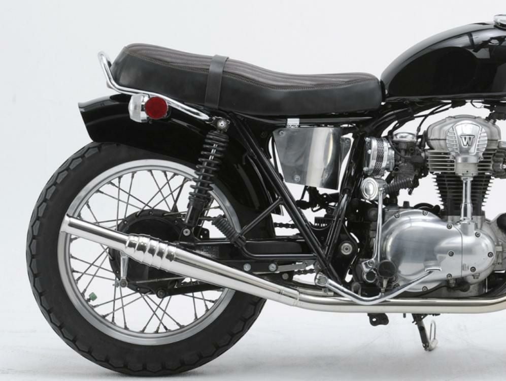 カワサキ W650/400 ショートボブフェンダー モーターロック | バイク