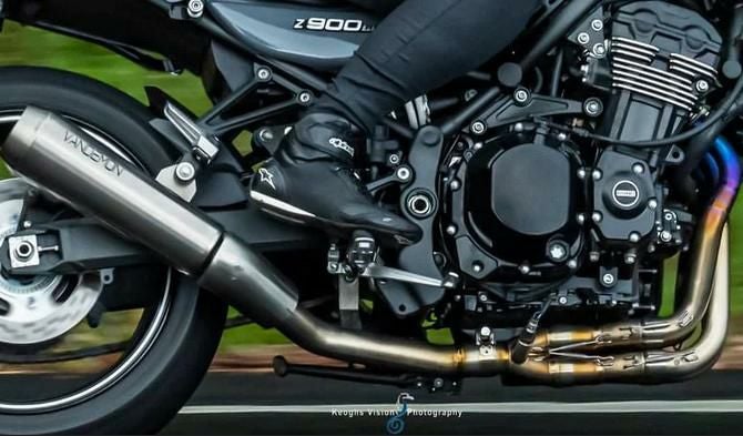Z900RS 18-22 チタン フルエキゾーストマフラー 4-1 集合管 Vandemon