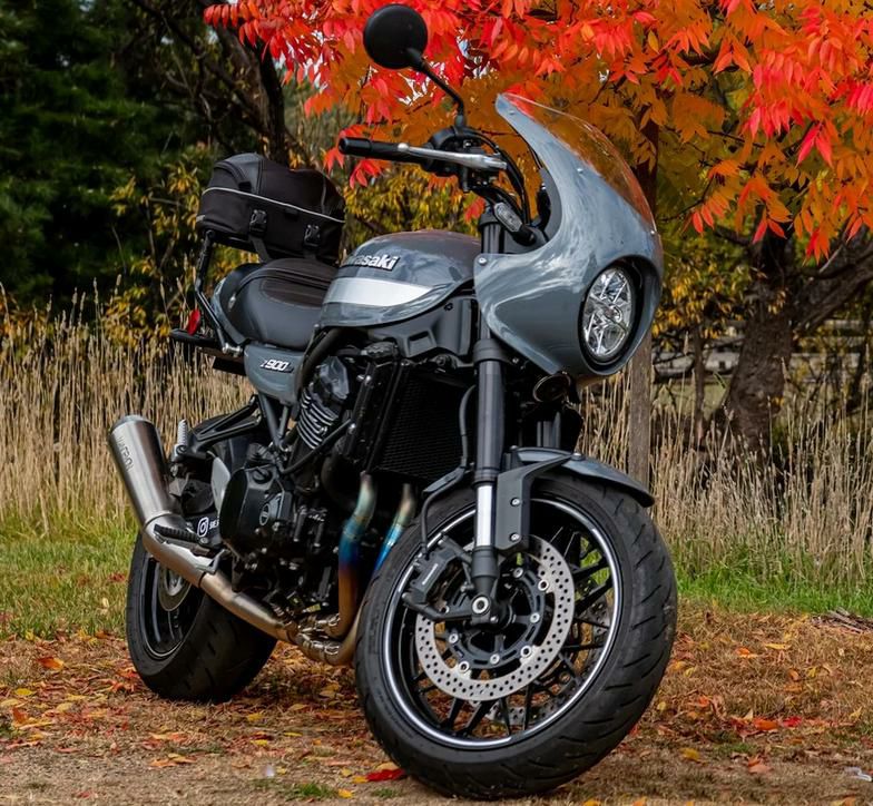 Z900RS 18-22 チタン フルエキゾーストマフラー 4-1 集合管 Vandemon