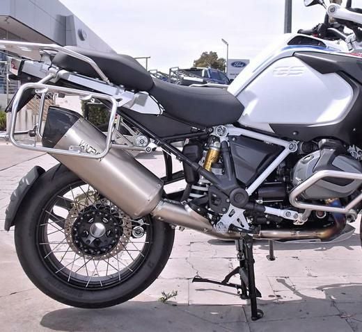 R1250GS ADV 19-22 チタン フルエキゾースト マフラー/OEMバルブ付