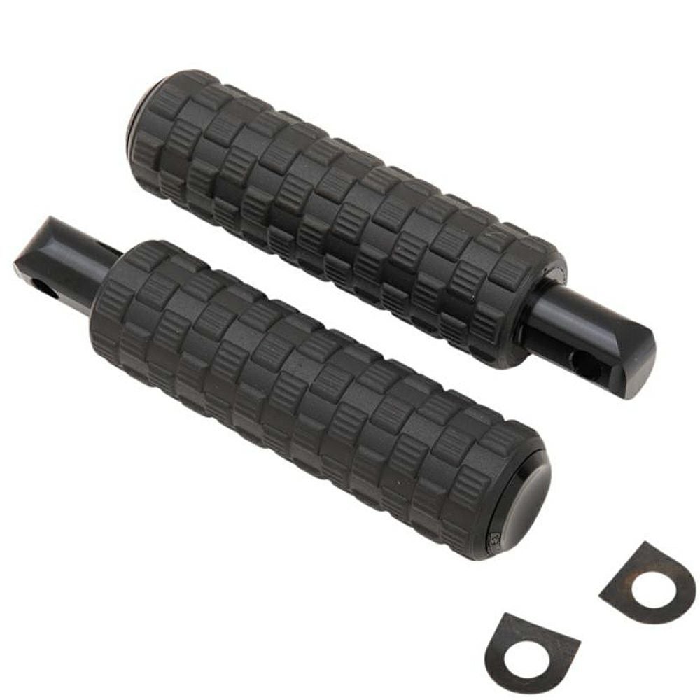 インディアン バガー、ツーリング Airtrax パッセンジャーフットペグ (ブラック) Arlen Ness_2