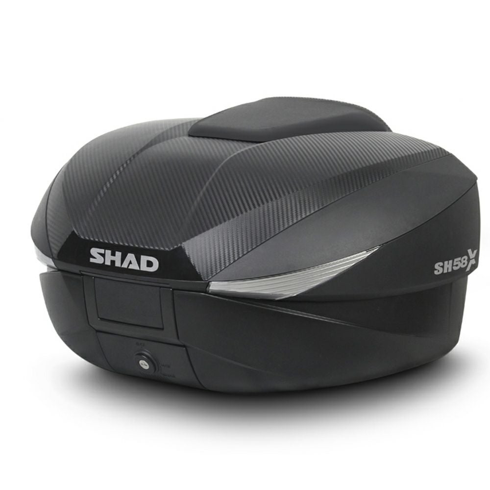 トップス DICH HENDERSON SHAD SH58X 容量可変トップケース 46L/52L/58L (カーボン) | バイク