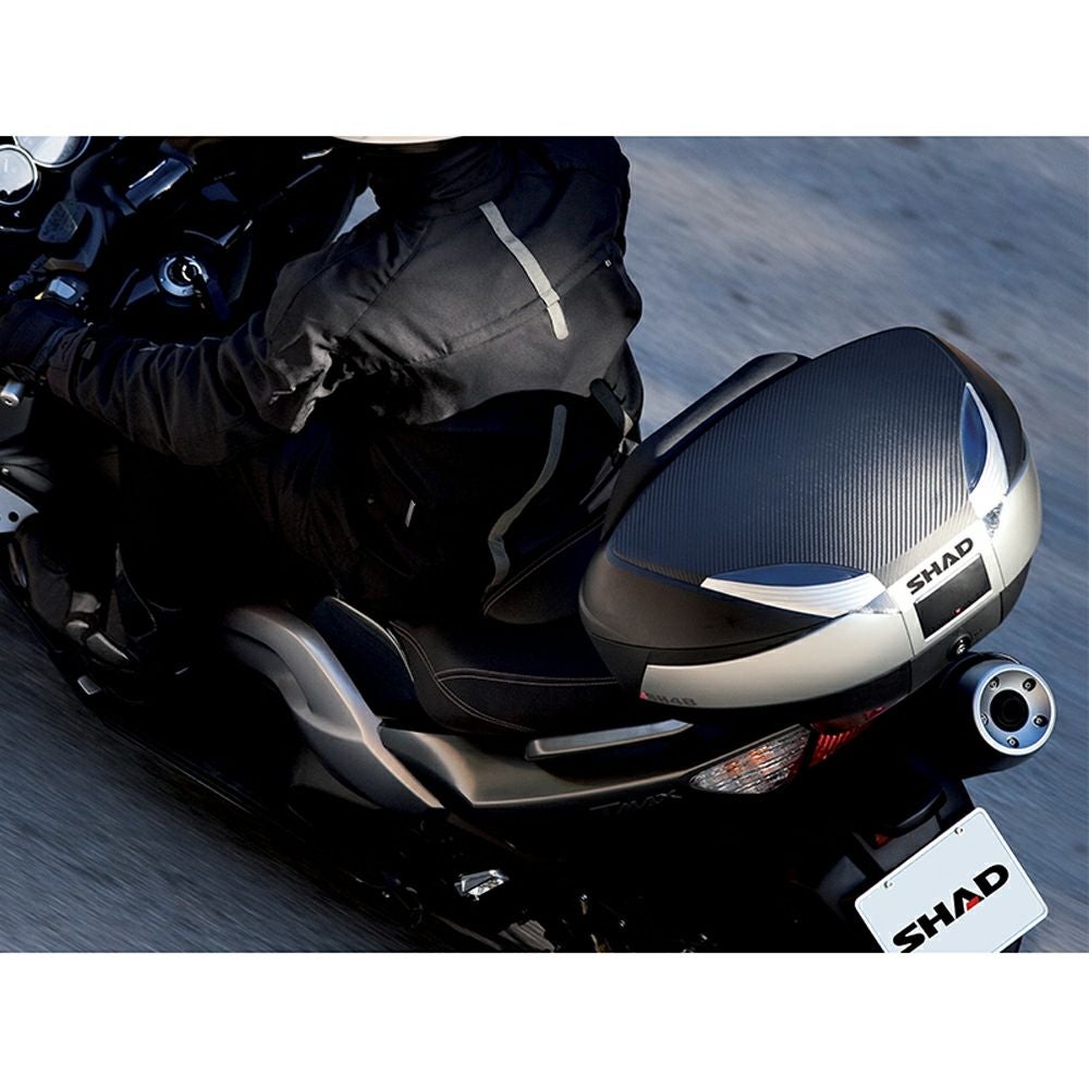 SHAD SH48 トップケース 48L (チタニウム/無塗装ブラック) | バイク