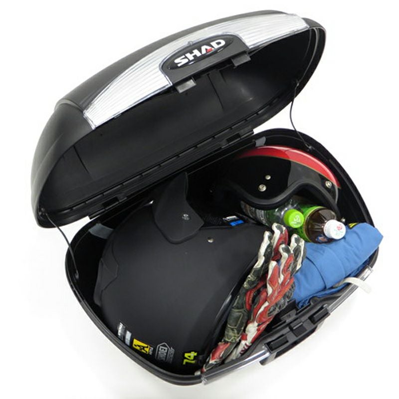 SHAD SH45 トップケース 45L (無塗装ブラック) | バイクカスタムパーツ 