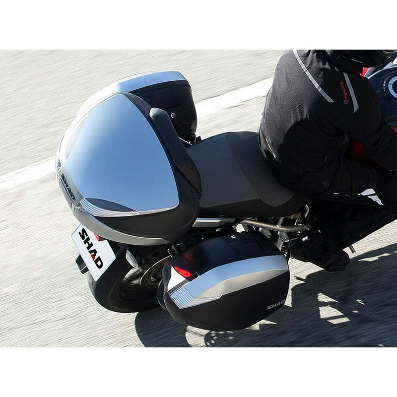 SHAD SH36 サイドケースセット 片側36L (カーボン/無塗装ブラック 
