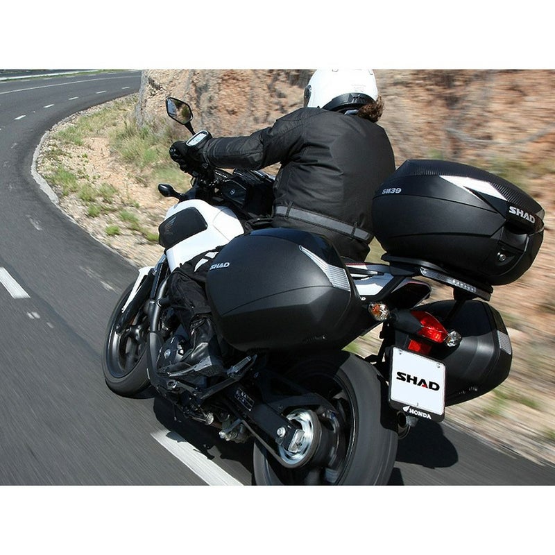 SHAD SH36 サイドケースセット 片側36L (カーボン/無塗装ブラック 