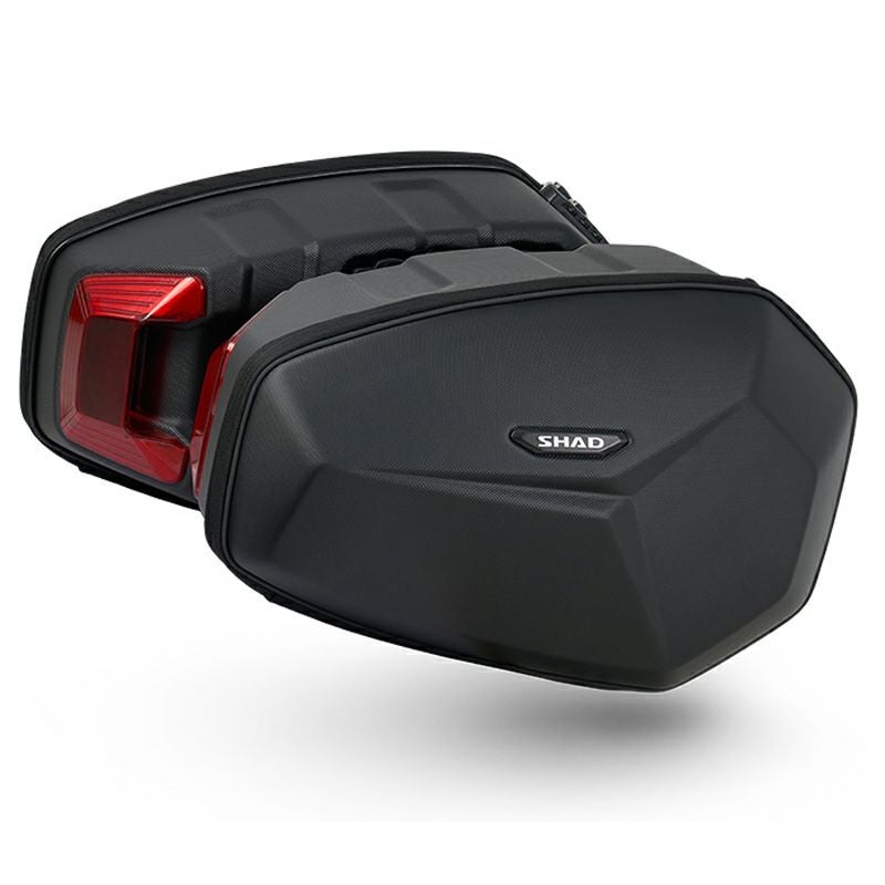 SHAD E48SR スポーツサイドバッグセット 片側15L (ブラック) | バイク